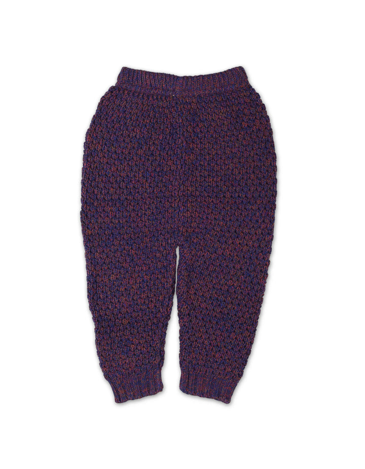 3 Pieces Newborns Knitted Winter Suit Bambies Purple at Zubaidas Official Pakistan