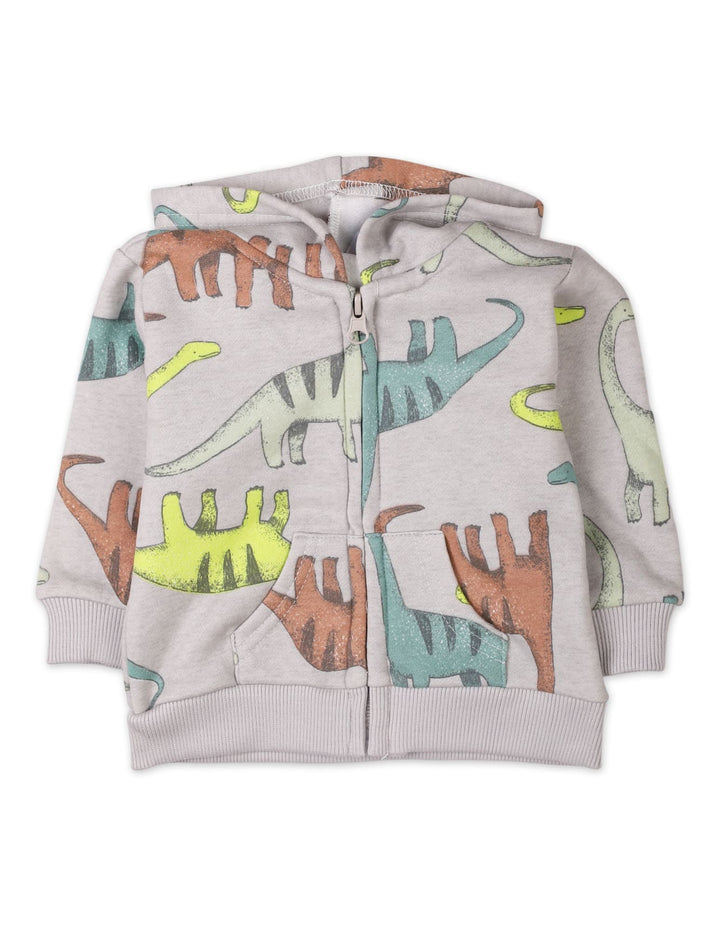 3 Pieces Winter Clothes Bambies Dino Grey and Brown at Zubaidas Official Pakistan