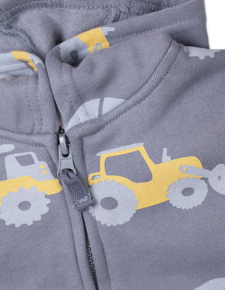 3 Pieces Winter Essentials Bambies Yellow and Grey at Zubaidas Official Online Baby Store Pakistan