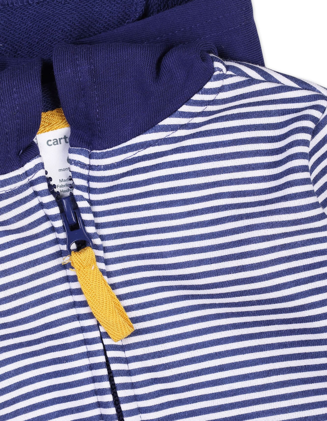 3 Pieces Winter Fashion Bambies Striped Navy and Mustard at Zubaidas Online Baby Store Pakistan