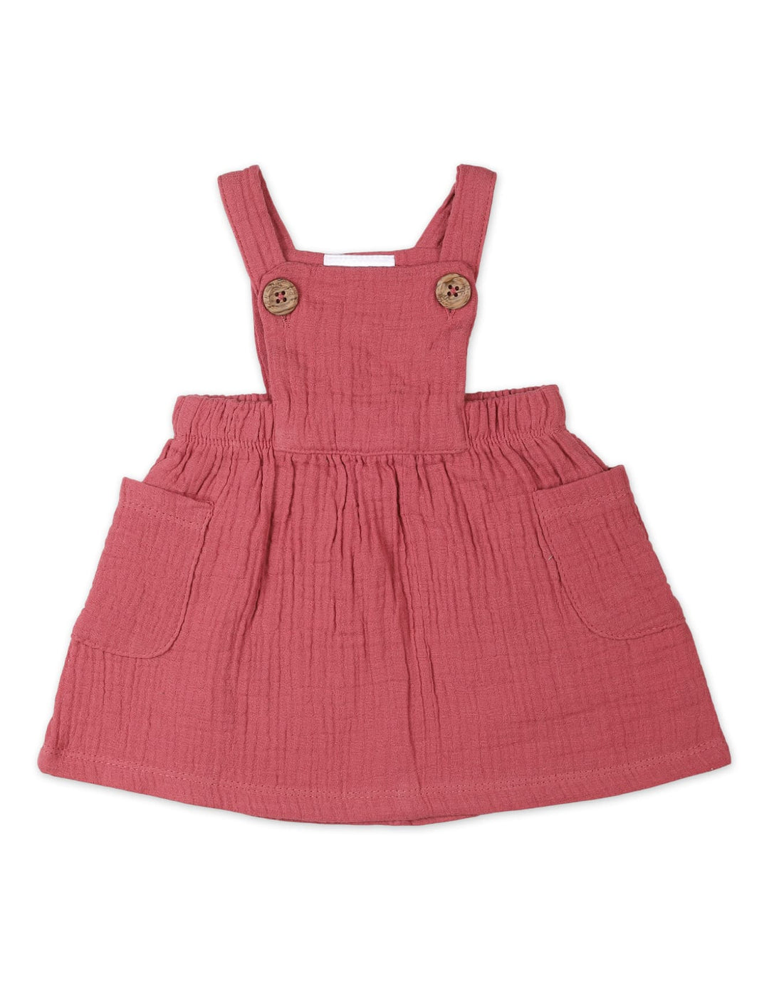 3 Pieces Winter Pinafore Dress Set Bambies Floral Pink at Zubaidas - Pakistan’s No 1 and most trusted baby and kids store for over 50 years