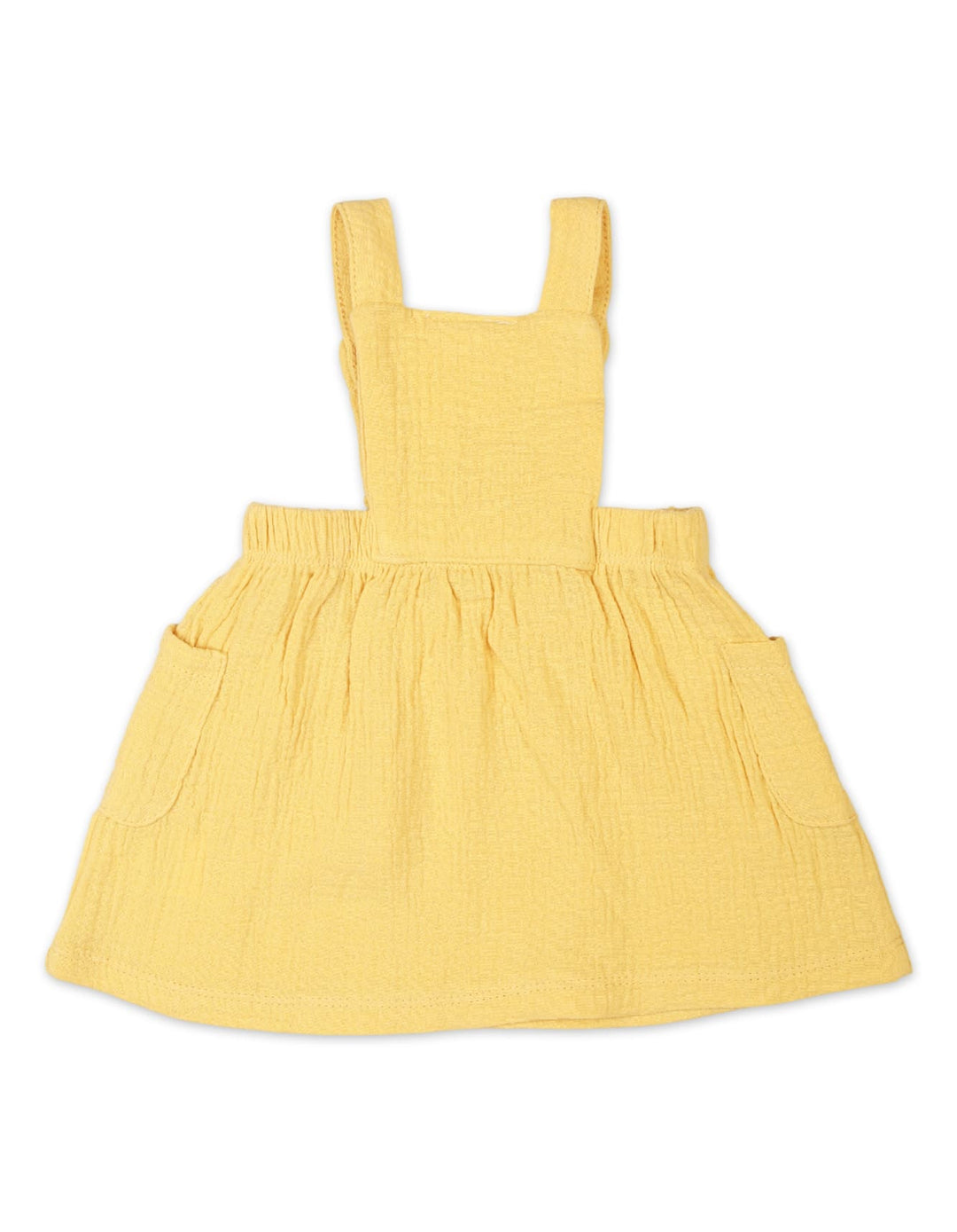 3 Pieces Winter Pinafore Dress Set Bambies Yellow at Zubaidas - Pakistan’s No. 1 and most trusted baby and kids store for over 50 years