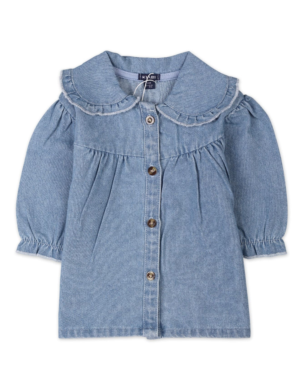 3 Pieces Winter Suit Sets Bambies Blue and Off White at Zubaidas Pakistan