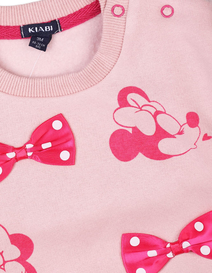 3 Pieces Winter Suit Sets Bambies Minnie Pink at Zubaidas - Pakistan’s No. 1 and most trusted baby and kids store for over 50 years