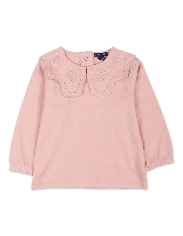 3 Pieces Winter Suit Sets Bambies Pink and Navy Blue at Zubaidas Pakistan