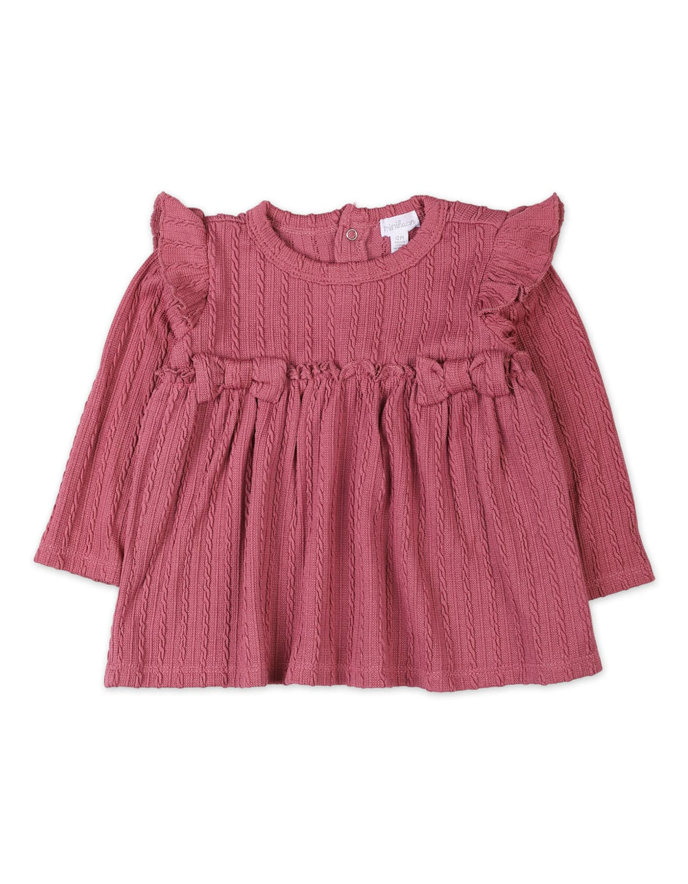 3 Pieces Winter Suit Sets Bambies Shocking Pink at Zubaidas Pakistan