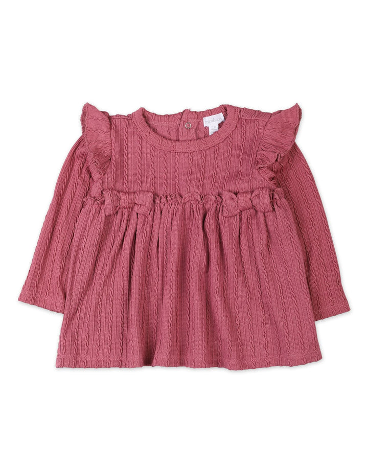 3 Pieces Winter Suit Sets Bambies Shocking Pink at Zubaidas Pakistan