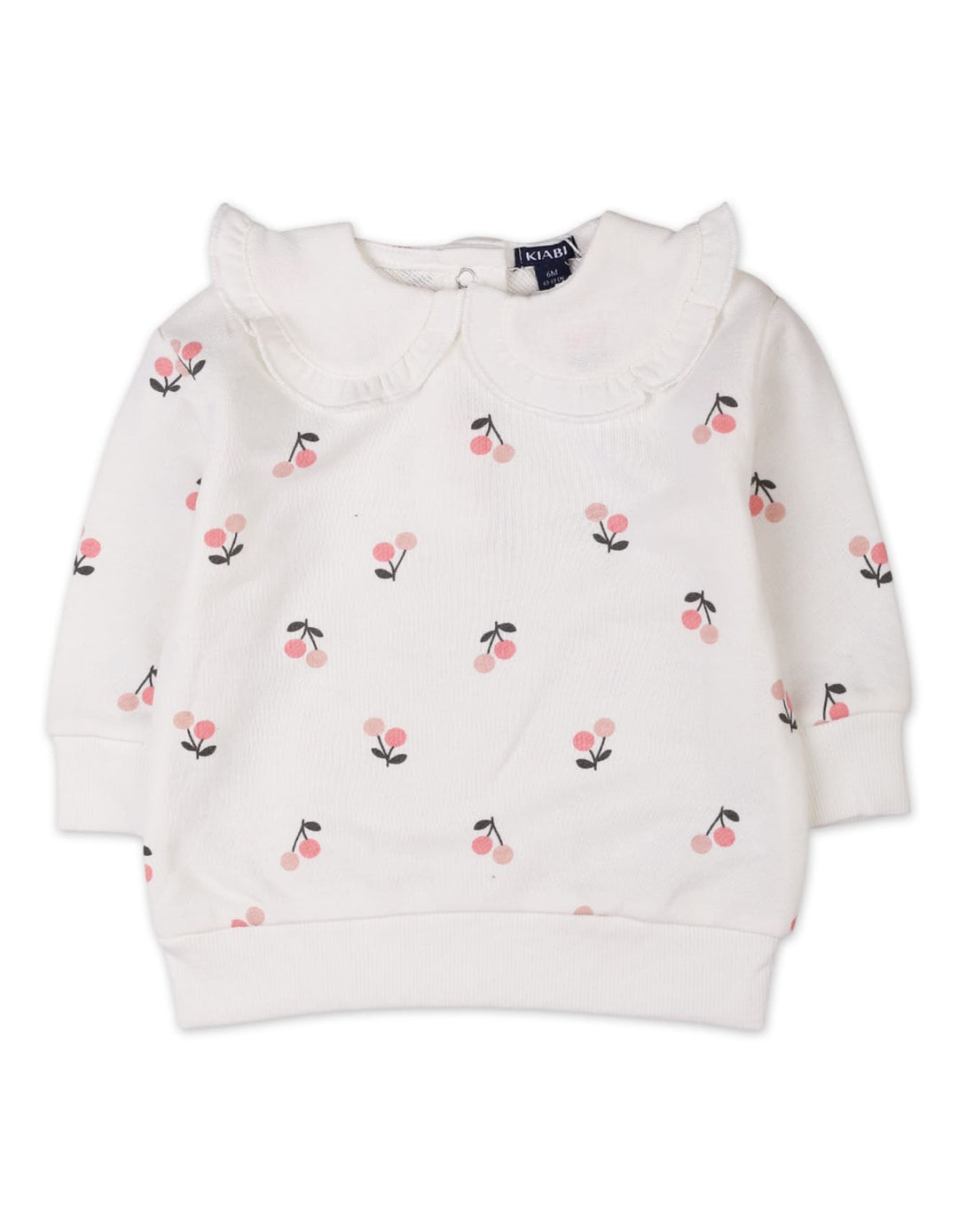 3 Pieces Winter Suit Sets Bambies White and Pink at Zubaidas Pakistan