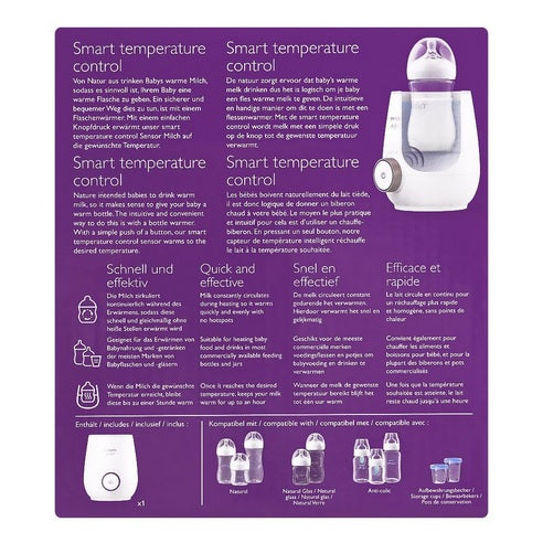 Philips Avent Premium Fast bottle warmer (SCF358/00)