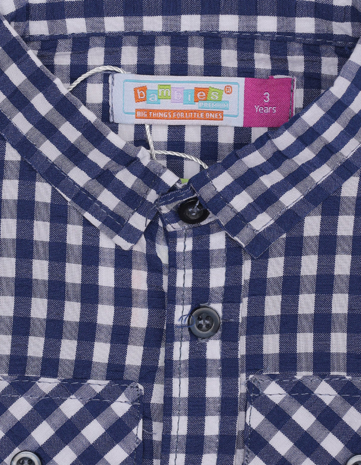Zubaida's Full Sleeves Double Pocket Classic Plaid Shirt - Zubaidas Official™