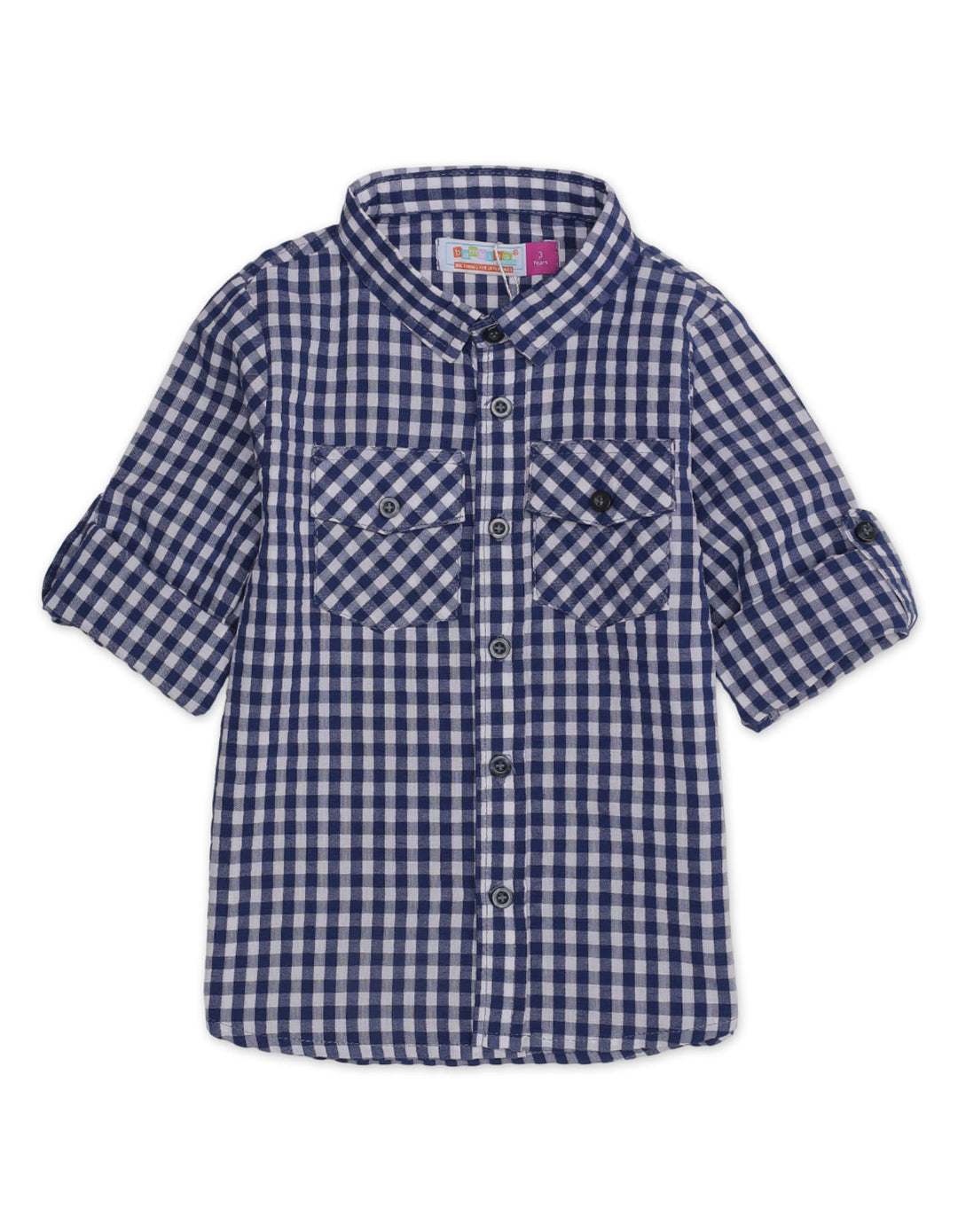 Zubaida's Full Sleeves Double Pocket Classic Plaid Shirt - Zubaidas Official™