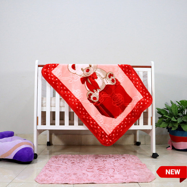 Kitten Cot Cloudy Baby Blanket Scarlet Hugs