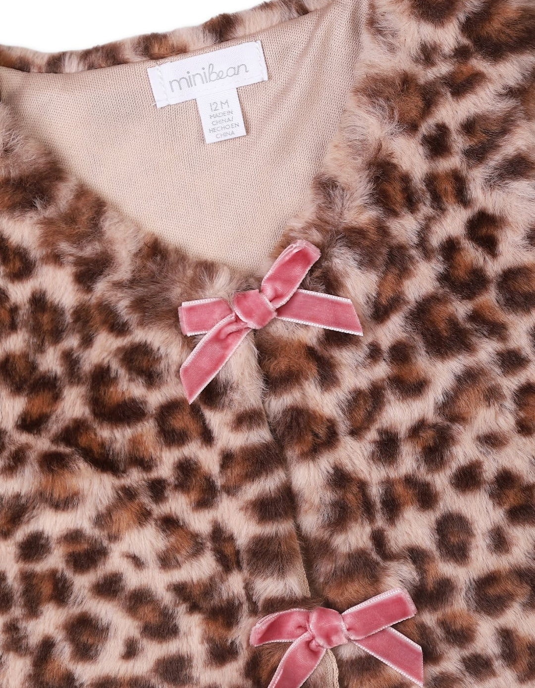 4 Pieces Winter Fashion Bambies Leapord Pink at Zubaidas Online Baby Store Pakistan