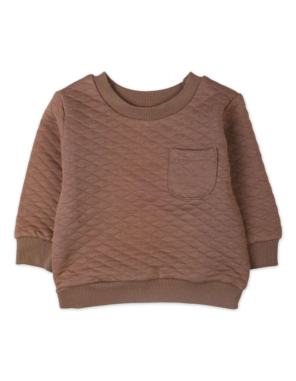 4 Pieces Winter Suit Sets Bambies Brown and Beige at Zubaidas Pakistan