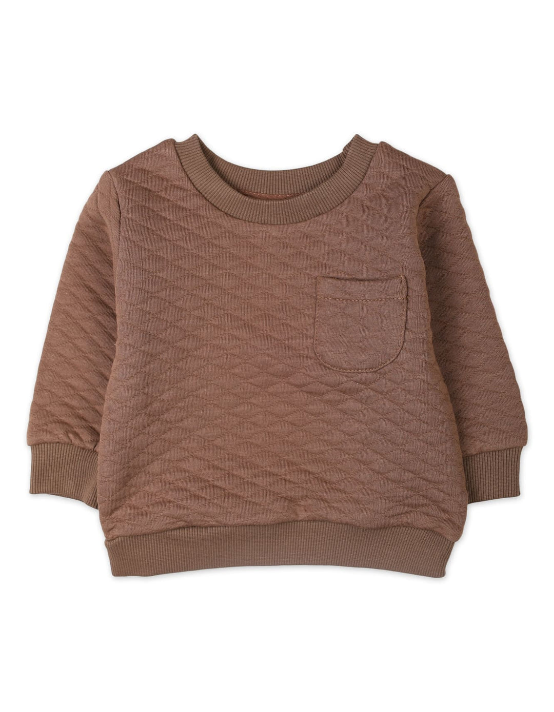 4 Pieces Winter Suit Sets Bambies Brown and Beige at Zubaidas Pakistan