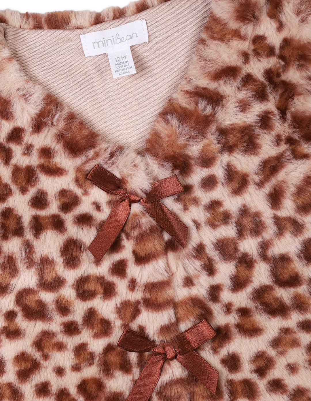 4 Pieces Winter Suit Sets Bambies Leapord Print Brown at Zubaidas - Pakistans No. 1 and most trusted baby and kids store for over 50 years