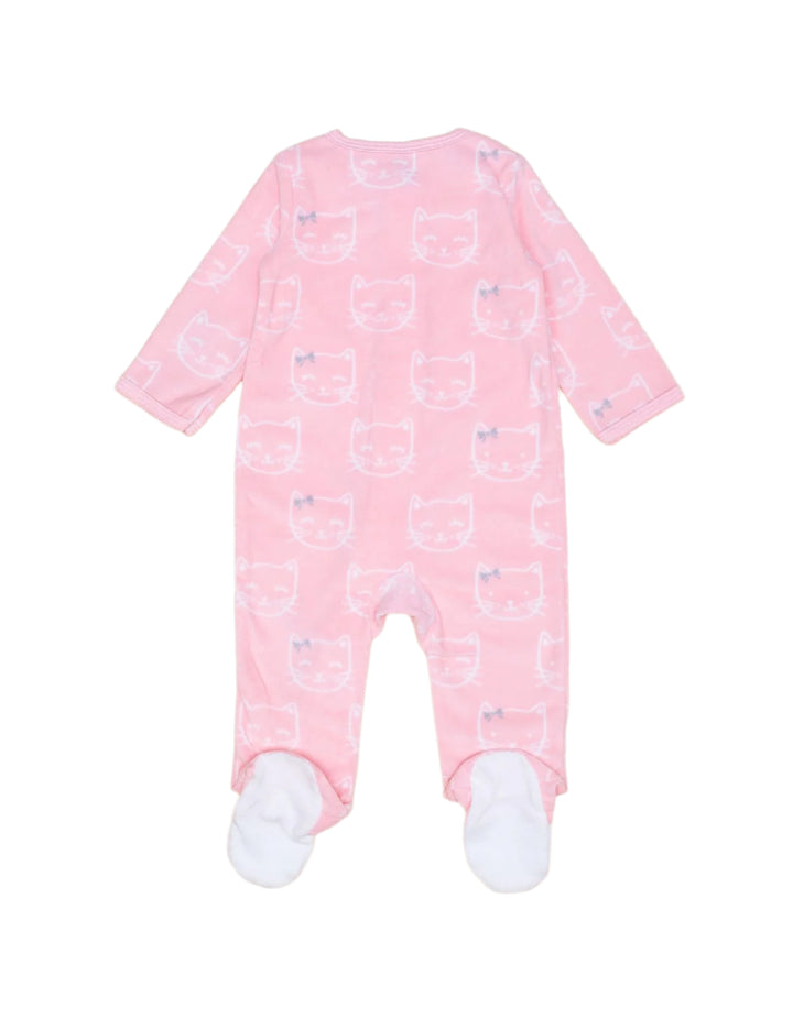 Zubaida's Romper Adorable All-Over Cat Print