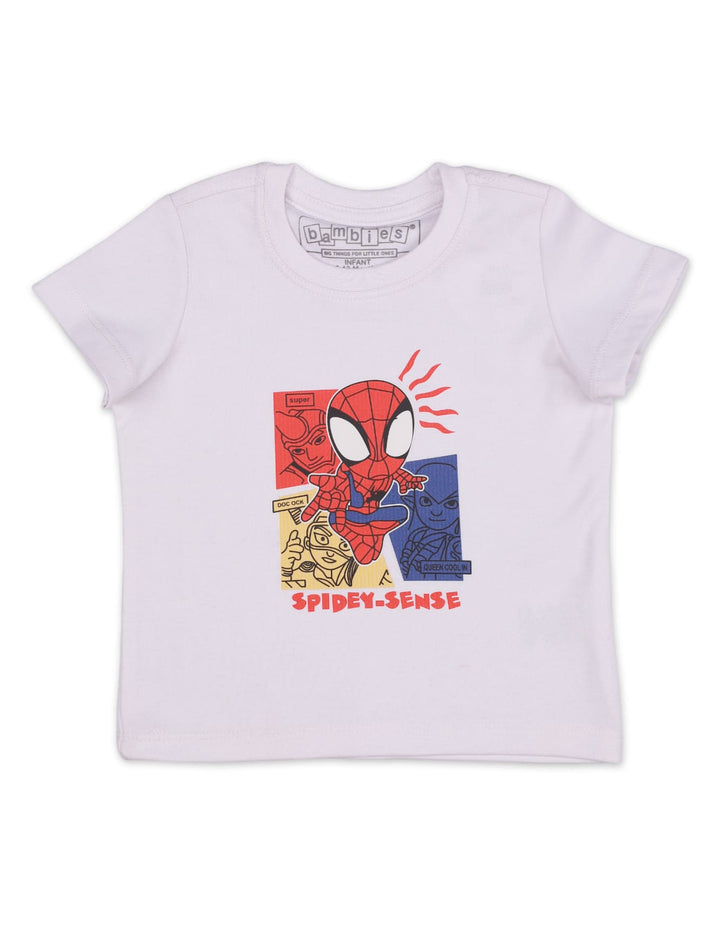 T-Shirt for Boys with Spider Sense Theme