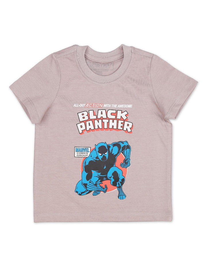 T-Shirt for Boys with Panther Theme