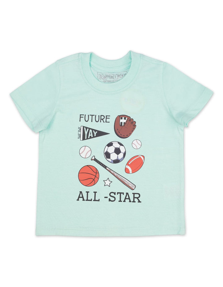 T-Shirt for Boys with All Star Theme