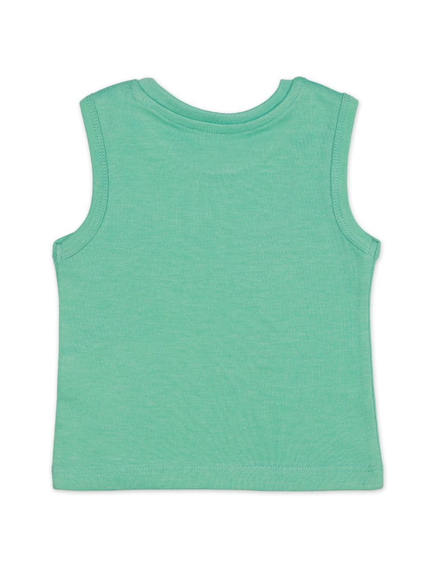 Sando Light Green for Boys - Mom's Little Tough Guy