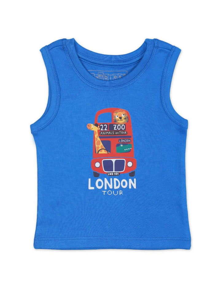 Sando Royal Blue for Boys - London Tour