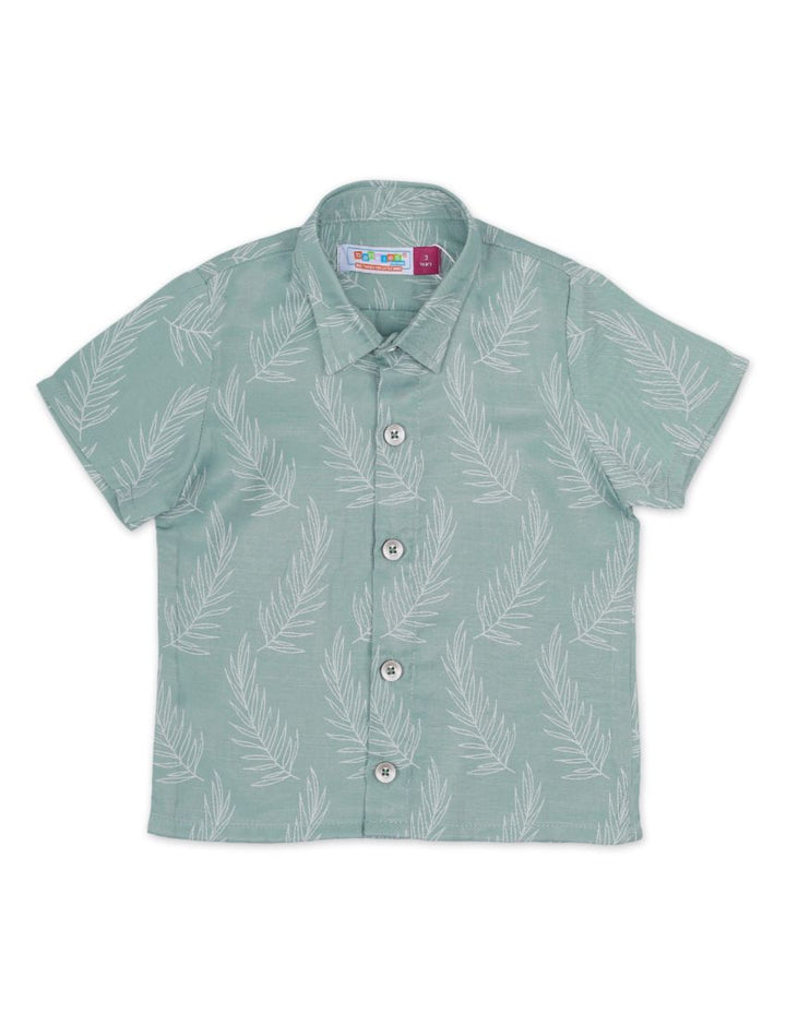 Shirt Feather Theme For Boys