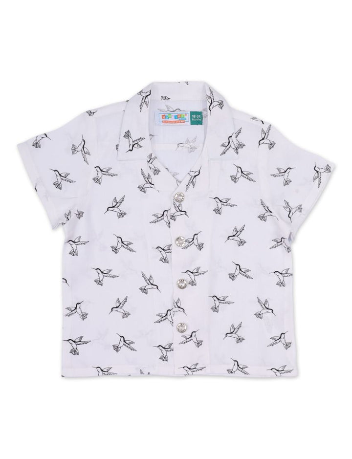 Shirt Birds Theme For Boys