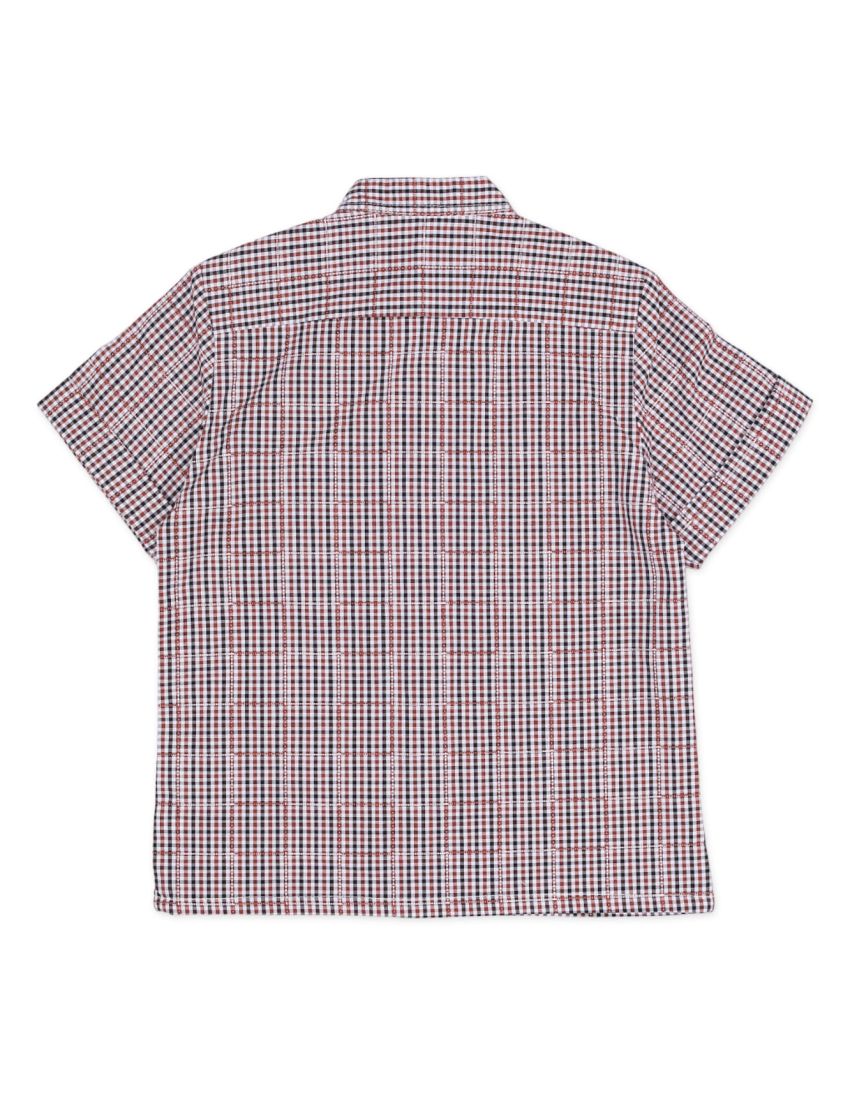 Shirt with Multi Check Print for Boys - Toddler