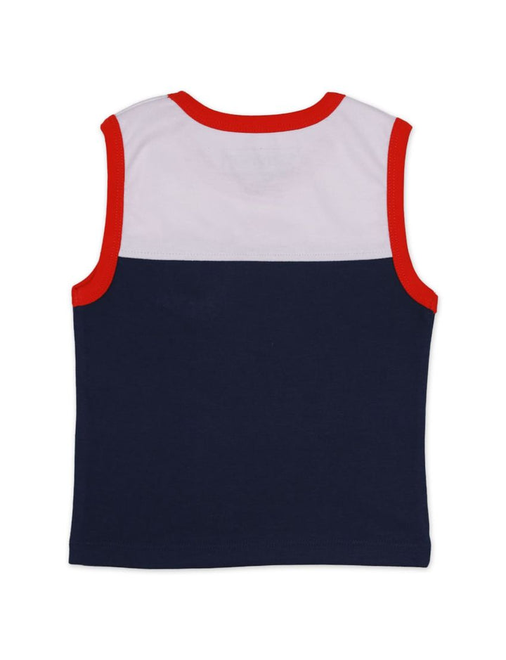 Sando Navy Blue & Red