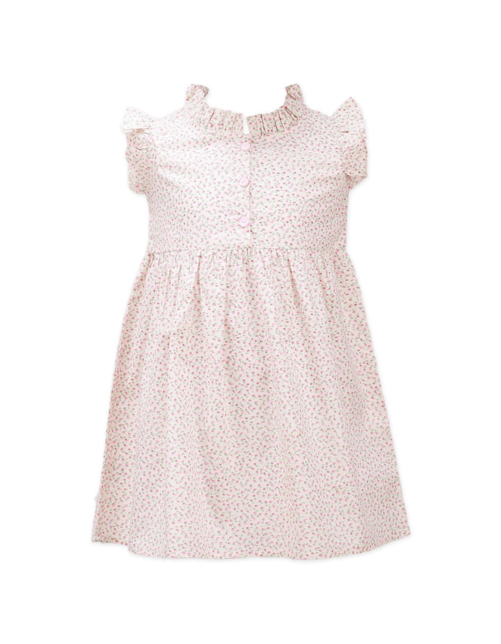 Frock Pink with Floral Print