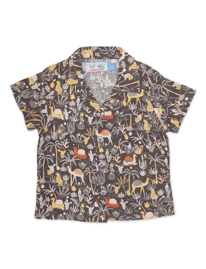 Shirt Plain Tee for Boys - Jungle Theme - Toddler