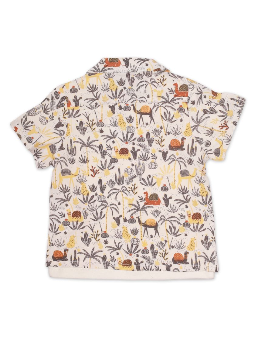 Shirt Plain Tee for Boys - Safari Theme - Toddler