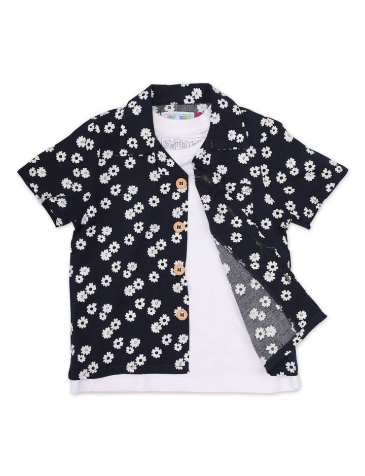 Shirt Set for Boys - Floral