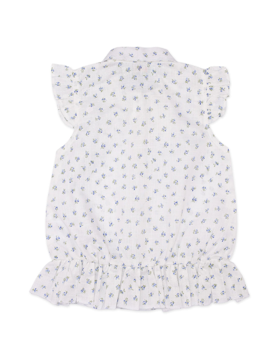 Top for Girls with Floral Theme