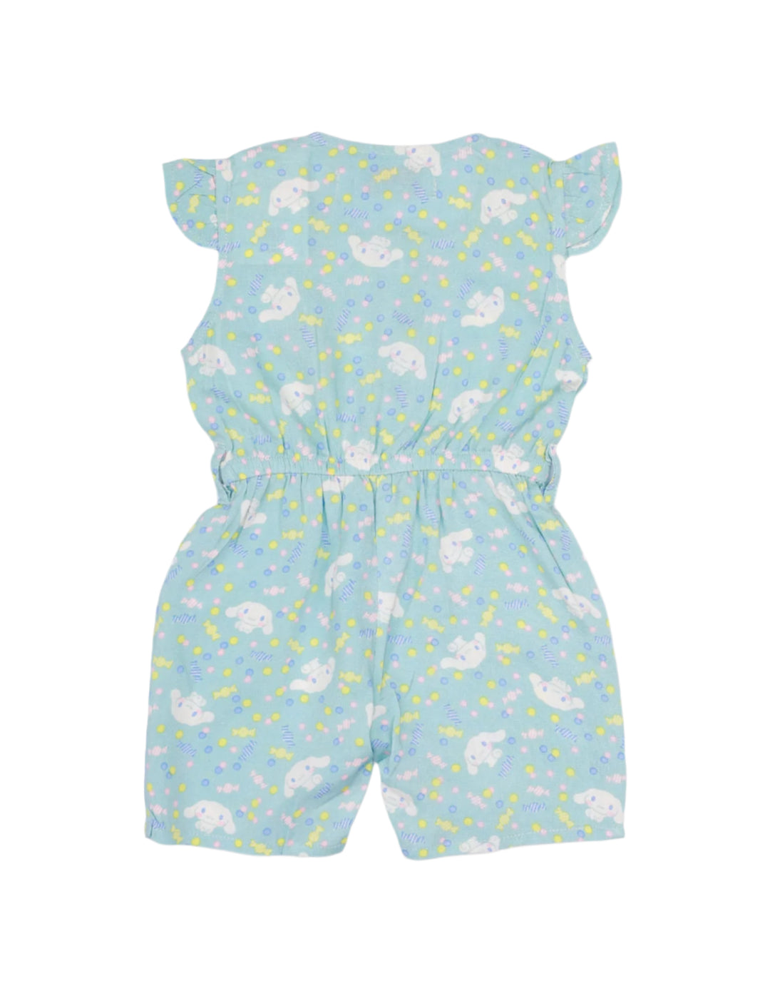 Zubaida's Romper Adorable Bunny & Candy All Over Print