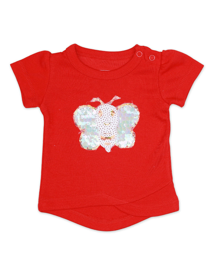 Top for Girls with Butterfly Theme