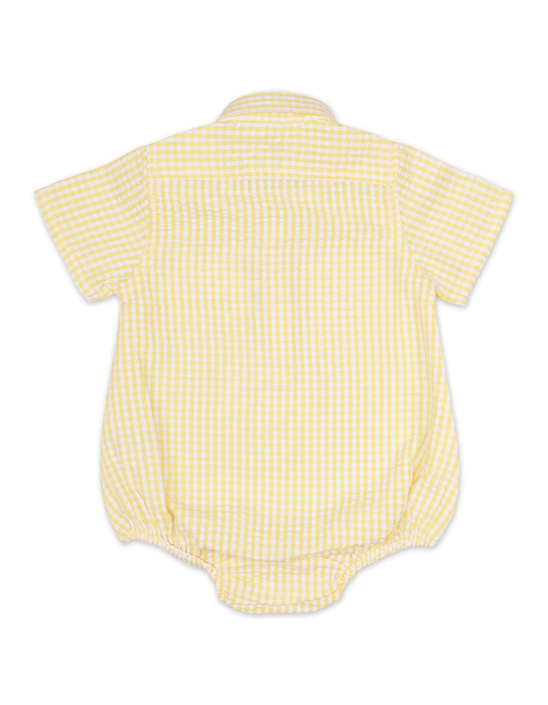 Body Suit Yellow with White Stripes for Boys