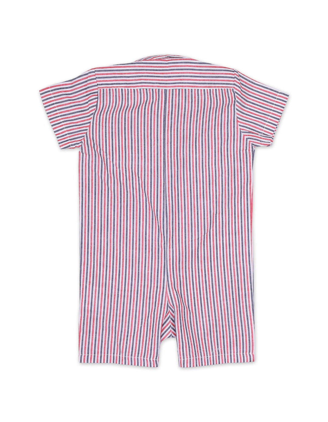 Body Suit with Red & Blue Stripes for Boys