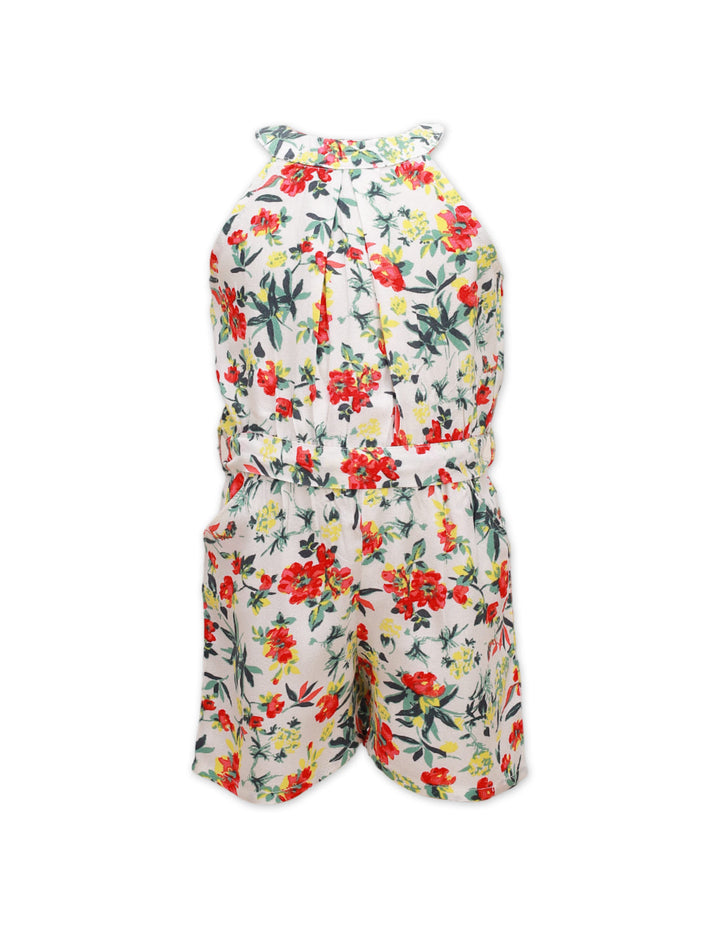 Zubaida's Jumpsuit Floral Print