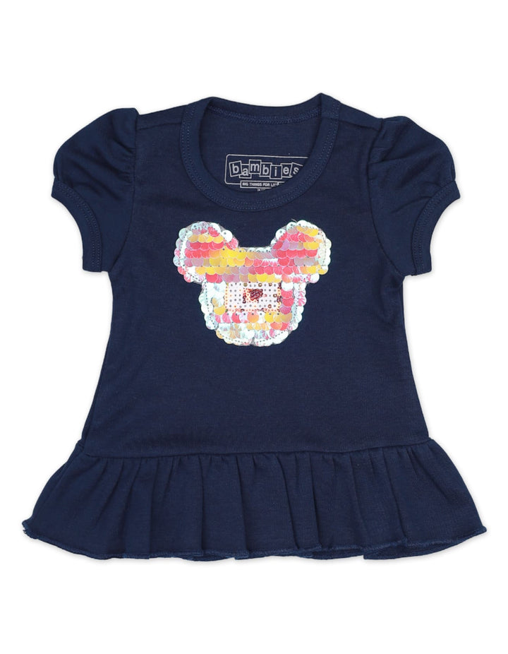 Zubaida's Top for Girls with Mickey Mouse Theme