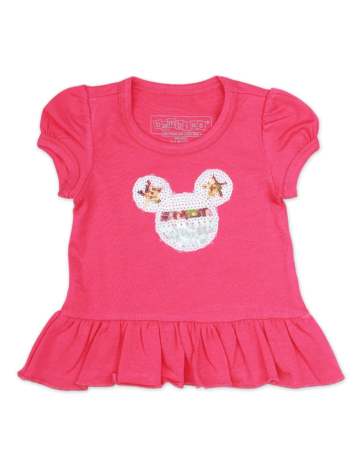 Top for Girls with Mickey Mouse Theme