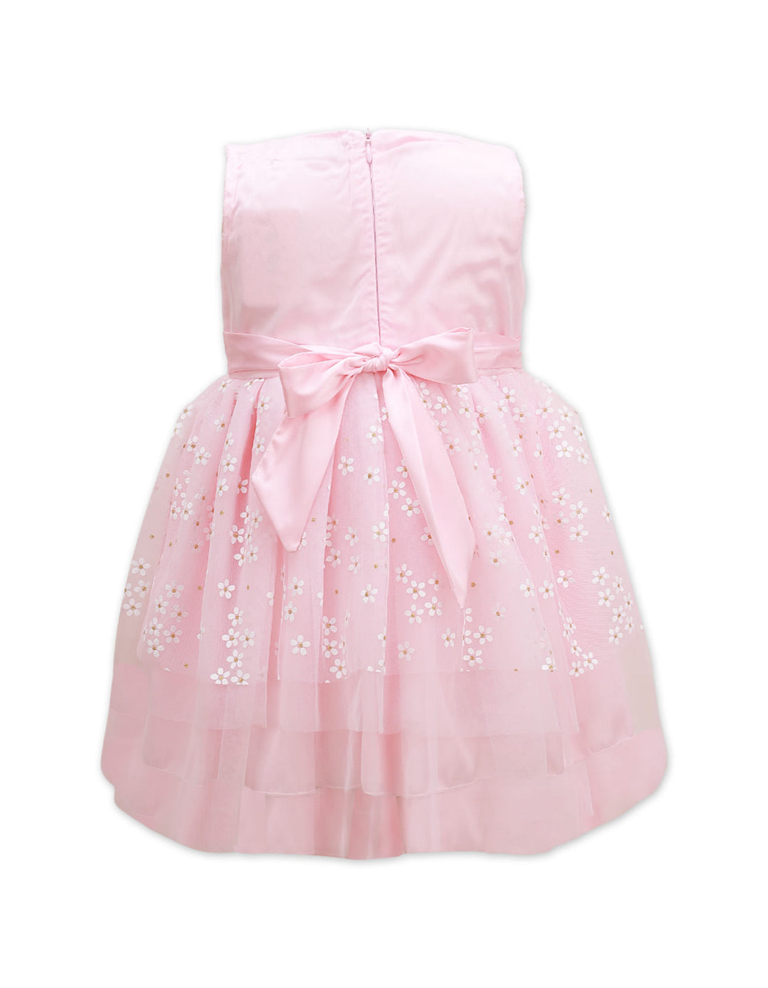 Frock Pleated Pink Toddler Girls