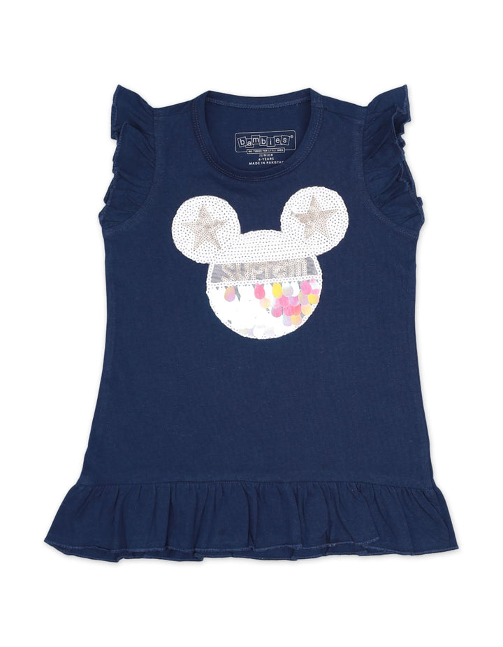 Top for Girls with Mickey Mouse Theme