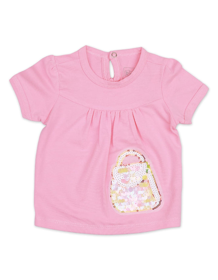 Top with Frill for Girls - Handbag Theme