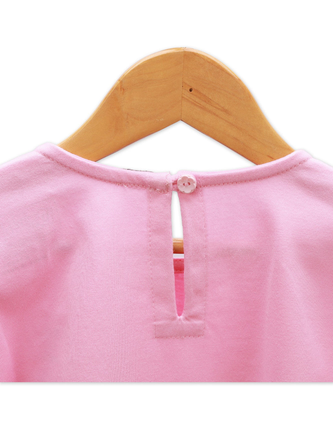 Poncho Top Pink Butterfly for Girls