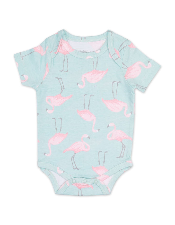 Bodysuit Sky Blue for Girls - Swan Theme