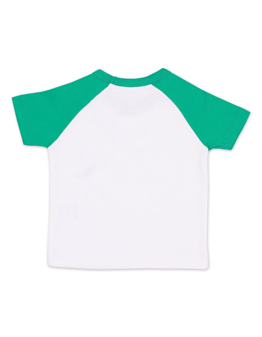 T-Shirt White & Green for Boys - Urban Star Theme