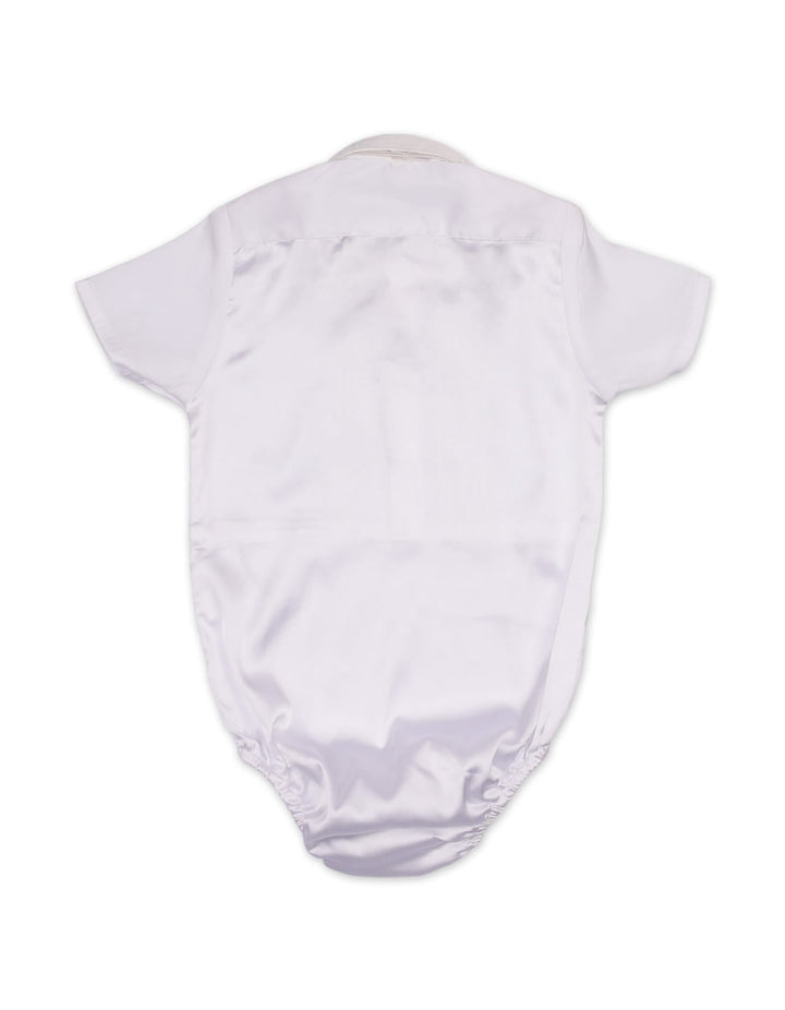 Body Suit with Black Bow for Boys