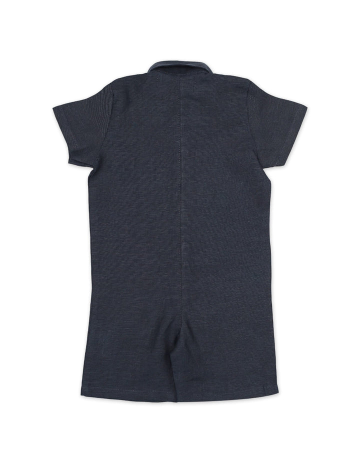 Zubaida's Romper with Pleats for Boys